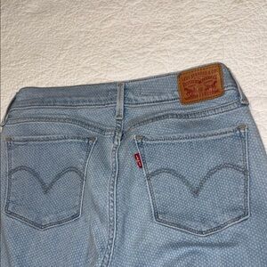 Levi's 710 Women's Skinny Jeans in Light Blue